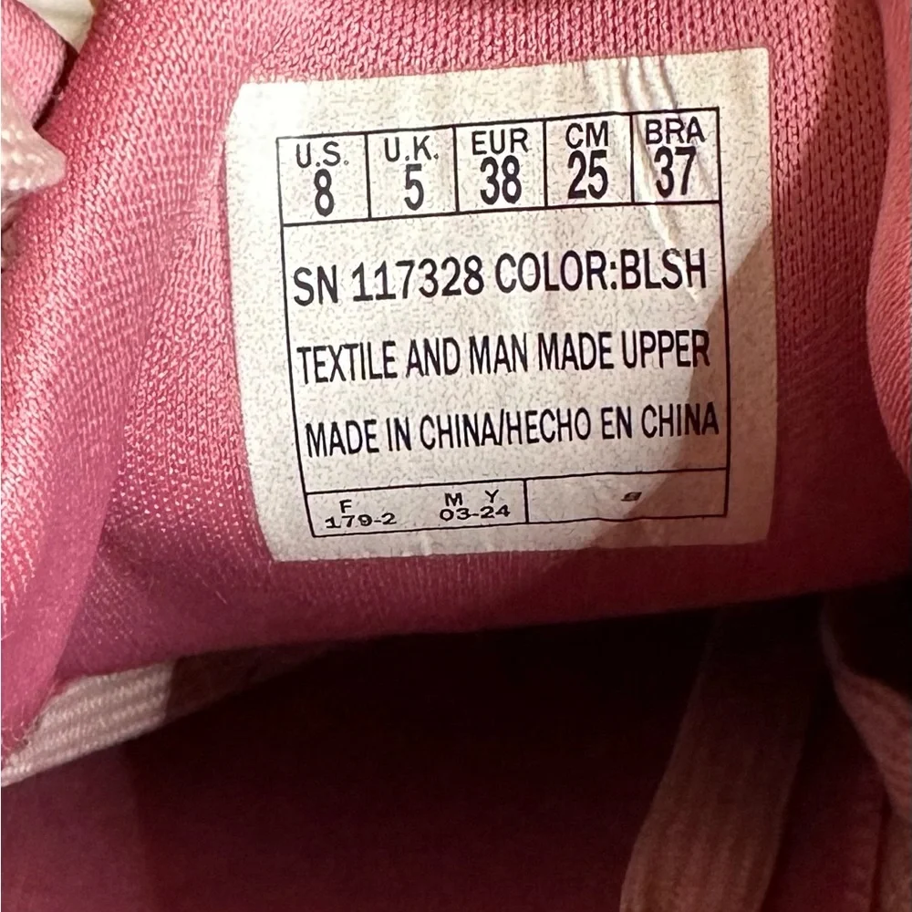 Skechers Women's‎ BOBS Sport B Flex - Quick Pivot Sneaker  Size 8 Blush Pink